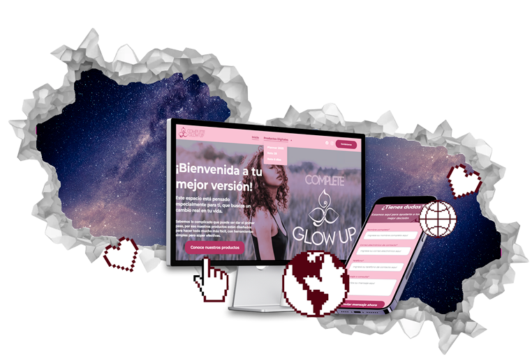 mockup web
